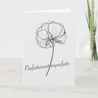 Carte parfaitement imparfait