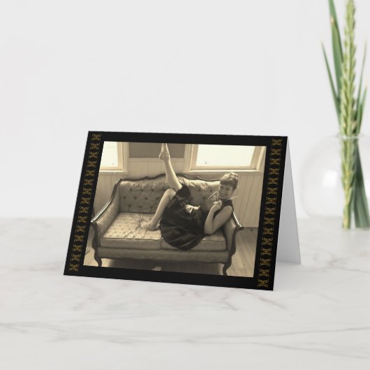 Carte Parfois je me feins suis déplacement de temps (Devant)