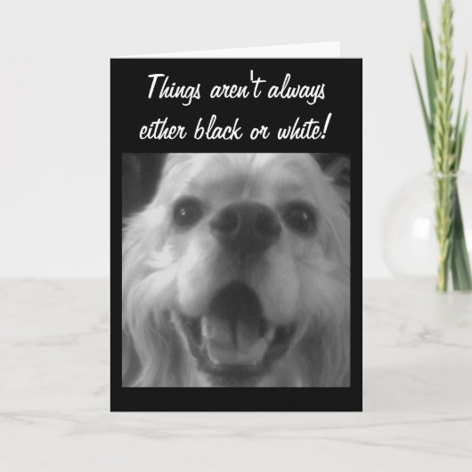 Carte PARFOIS LES CHOSES SONT BLEUES ! Bon rétablissemen (Devant)