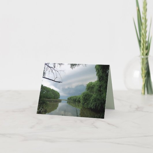 Carte Parfois une tempête de dépassement… (Devant)