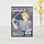 Carte Parfum, Alphonse Mucha (Fleur jaune)