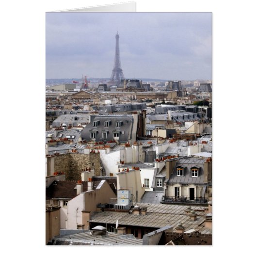 Carte Paris (Devant)