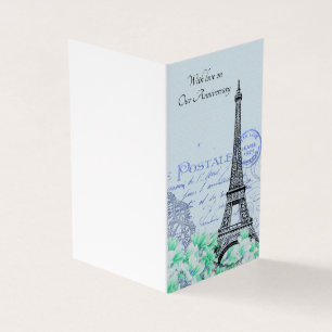 Carte Paris Anniversaire sur mesure