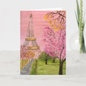 Carte Paris Dream Note (Devant)