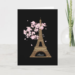 Carte Paris France Tour Eiffel Destination de Vacances T