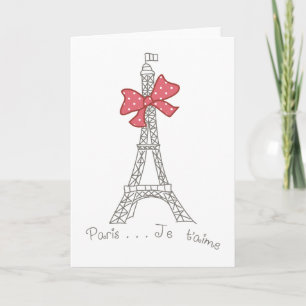 Carte Paris...Je t'aime