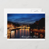 Carte Paris minuit (Devant / Derrière)