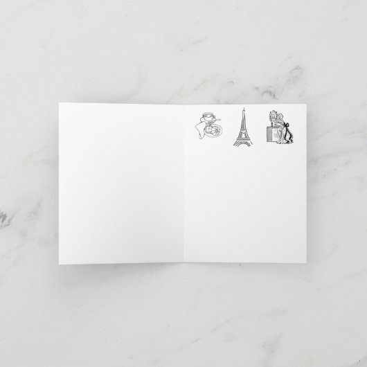 Carte Paris Thème Français (Intérieur)