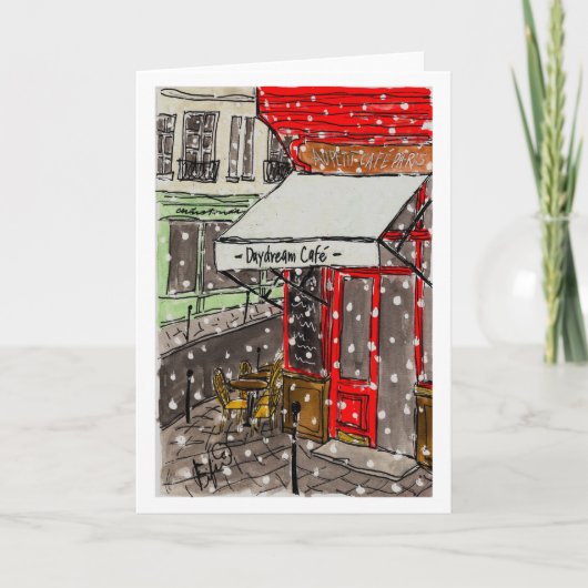 Carte Paris Wonderland d'hiver (Devant)