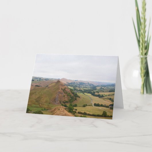 Carte Park Hill de Chrome Hill, Peak District, Derbysh (Devant)