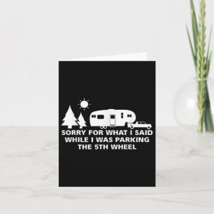 Carte Parking Le Camper Shirt 5e Roue Camping Rv Vaca