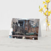 Carte Parking pour chevaux (Fleur jaune)