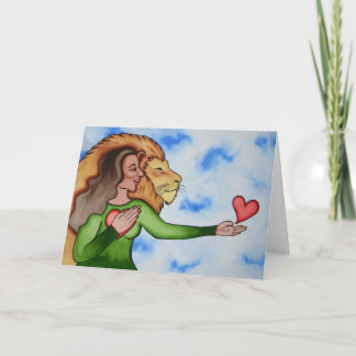 Carte Parlant du coeur par Rita Loyd