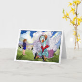 Carte Parler à Mère Oie (Fleur jaune)