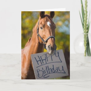 Carte **PARLER DE CHEVAL** SALUER" POUR "40e" ANNIVERSAI