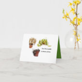 Carte Parlez aux Plantes (Fleur jaune)