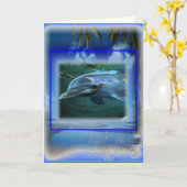 Carte Parlez Thy gorge Chakra de dauphin de paix (Fleur jaune)