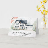 Carte Parlons immobilier (Fleur jaune)