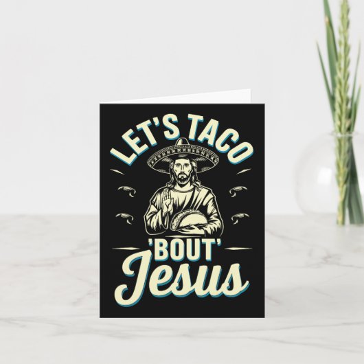 Carte Parlons Taco de Jésus (Devant)