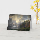 Carte Parmi la Sierra Nevada, CA | Albert Bierstadt (Fleur jaune)