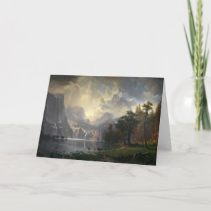 Carte Parmi la Sierra Nevada, CA Albert Bierstadt