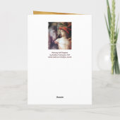 CARTE PARNASSUS / MERCURE AVEC PEGASUS (Dos)