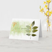 Carte paroles d'espoir (Fleur jaune)