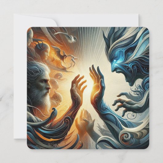 Carte Paroles Douces, Coeurs Calmes (Devant)