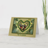 Carte Parrain Bonne Fête des pères mignonne et personnal (Devant)