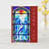 Carte Parrain de confirmation Merci (Fleur jaune)