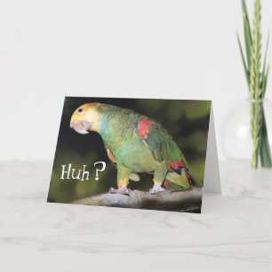 Carte Parrot, Hein ?