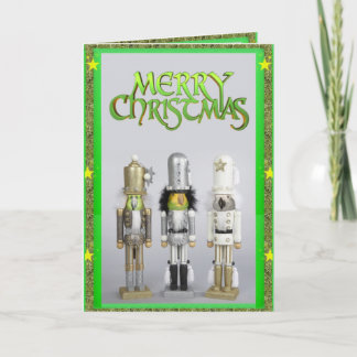 Carte Parrot Nutcracker Christmas Card