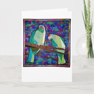 Carte Parrot Quilt