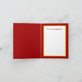 Carte Parrot tropical mignon ajouter du texte n'importe (Intérieur)