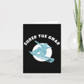 Carte Partager Le Snowboard Gnar (Devant)