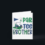Carte Parte Brother Golf Lover Anniversaire Famille M<br><div class="desc">Parte Brother Golf Lover Anniversaire Famille Correspondance</div>