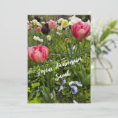 Carte Parterre de fleurs (Debout devant)