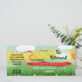 Carte Parti de retraite du Festival Rustique moderne (Debout devant)