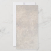 Carte Parti, mais pas oublié - Vintage (Dos)