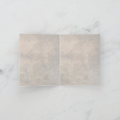 Carte Parti, mais pas oublié - Vintage (Intérieur)