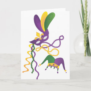 Carte Parti Mardi Gras
