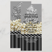 Carte Parti pirate personnalisé (Devant / Derrière)