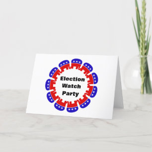 Carte Parti républicain de surveillance des élections