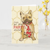 Carte Partie ! (Fleur jaune)