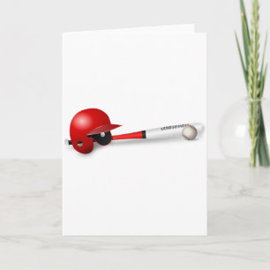 Carte Partie de baseball d'équipe de coach de sport de b