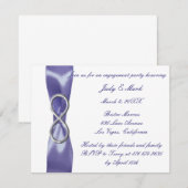 Carte Partie d'engagement pour l'infini d'argent bleu vi (Devant / Derrière)