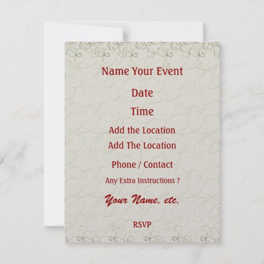 Carte / partie pont - SRF (Dos)