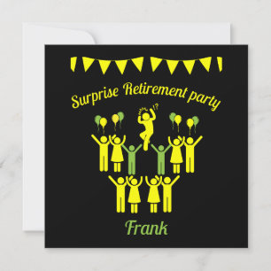 Carte Parties à la retraite surprises