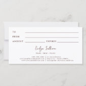 Carte Parties scintillant aquarelle formes certificat ca (Dos)