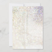 Carte Parties scintillant brillant classe oh bébé! (Dos)